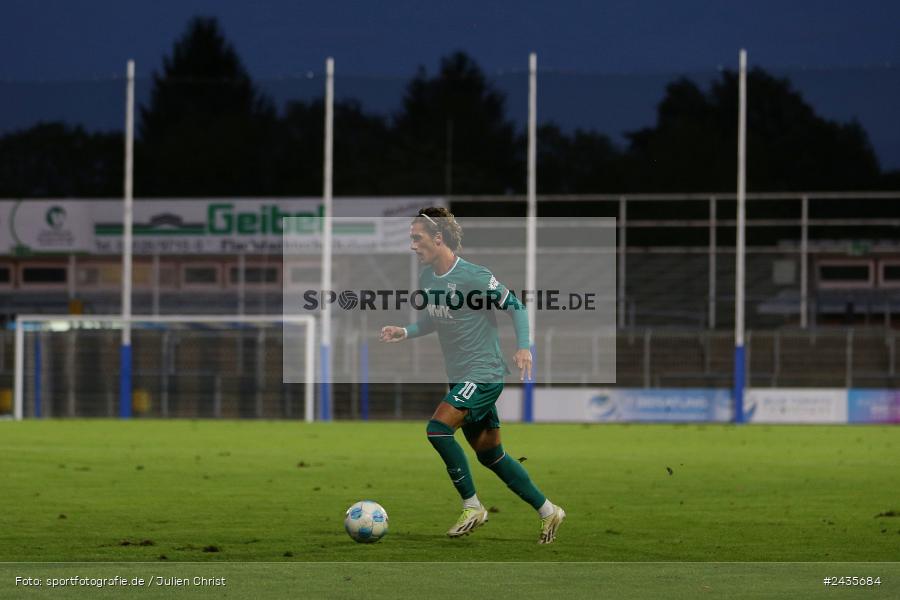 Stadion am Schönbusch, Aschaffenburg, 13.09.2024, sport, action, BFV, Fussball, 9. Spieltag, Regionalliga Bayern, FCA, SVA, FC Augsburg II, SV Viktoria Aschaffenburg - Bild-ID: 2435684 Stadion am Schönbusch, Aschaffenburg, 13.09.2024, sport, action, BFV, Fussball, 9. Spieltag, Regionalliga Bayern, FCA, SVA, FC Augsburg II, SV Viktoria Aschaffenburg - Bild-ID: 2435684