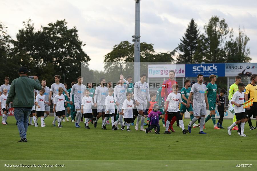 Stadion am Schönbusch, Aschaffenburg, 13.09.2024, sport, action, BFV, Fussball, 9. Spieltag, Regionalliga Bayern, FCA, SVA, FC Augsburg II, SV Viktoria Aschaffenburg - Bild-ID: 2435707