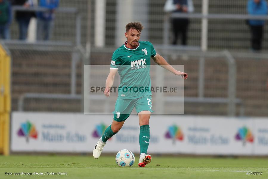 Stadion am Schönbusch, Aschaffenburg, 13.09.2024, sport, action, BFV, Fussball, 9. Spieltag, Regionalliga Bayern, FCA, SVA, FC Augsburg II, SV Viktoria Aschaffenburg - Bild-ID: 2435727