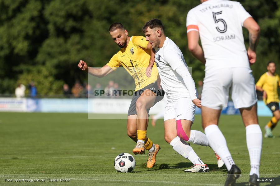 Fundamentum Sportpark, Karlburg, 14.09.2024, sport, action, BFV, Fussball, 11. Spieltag, Bayernliga Nord, HOF, TSV, SpVgg Bayern Hof, TSV Karlburg - Bild-ID: 2435747
