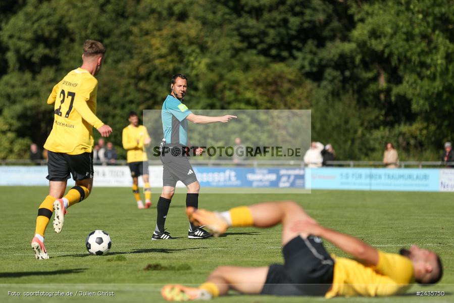 Fundamentum Sportpark, Karlburg, 14.09.2024, sport, action, BFV, Fussball, 11. Spieltag, Bayernliga Nord, HOF, TSV, SpVgg Bayern Hof, TSV Karlburg - Bild-ID: 2435750 Fundamentum Sportpark, Karlburg, 14.09.2024, sport, action, BFV, Fussball, 11. Spieltag, Bayernliga Nord, HOF, TSV, SpVgg Bayern Hof, TSV Karlburg - Bild-ID: 2435750