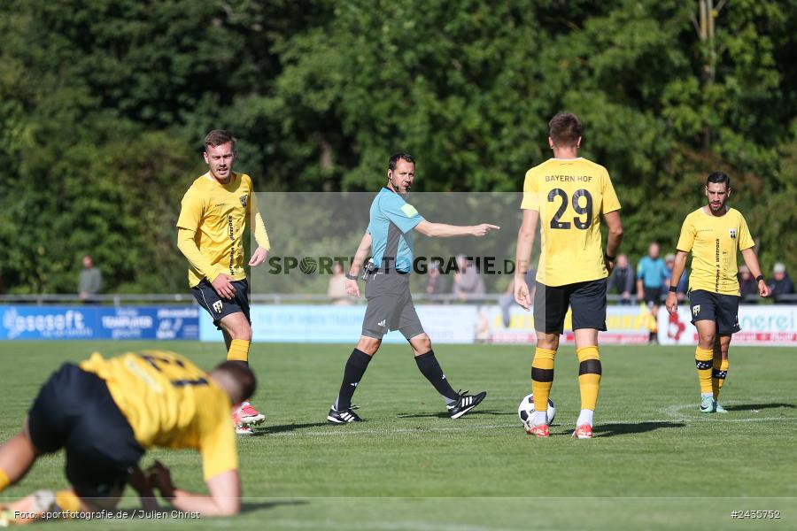 Fundamentum Sportpark, Karlburg, 14.09.2024, sport, action, BFV, Fussball, 11. Spieltag, Bayernliga Nord, HOF, TSV, SpVgg Bayern Hof, TSV Karlburg - Bild-ID: 2435752 Fundamentum Sportpark, Karlburg, 14.09.2024, sport, action, BFV, Fussball, 11. Spieltag, Bayernliga Nord, HOF, TSV, SpVgg Bayern Hof, TSV Karlburg - Bild-ID: 2435752