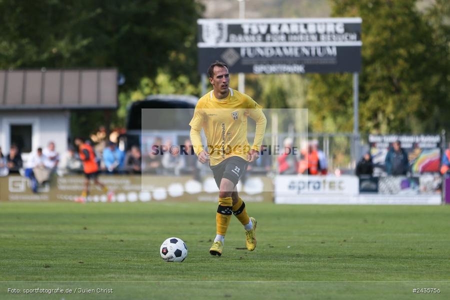 Fundamentum Sportpark, Karlburg, 14.09.2024, sport, action, BFV, Fussball, 11. Spieltag, Bayernliga Nord, HOF, TSV, SpVgg Bayern Hof, TSV Karlburg - Bild-ID: 2435756 Fundamentum Sportpark, Karlburg, 14.09.2024, sport, action, BFV, Fussball, 11. Spieltag, Bayernliga Nord, HOF, TSV, SpVgg Bayern Hof, TSV Karlburg - Bild-ID: 2435756