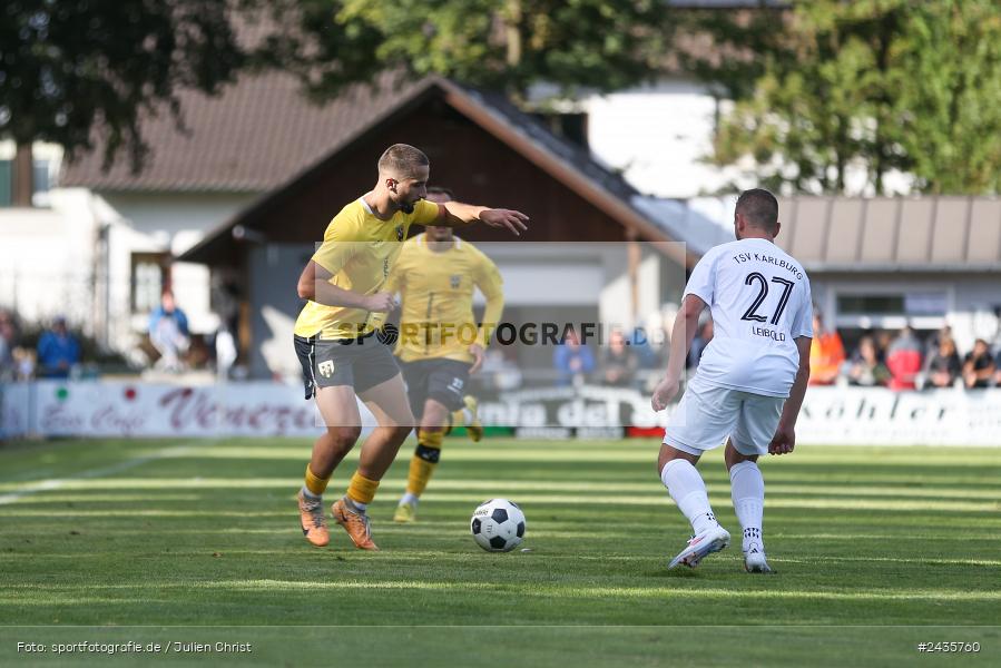Fundamentum Sportpark, Karlburg, 14.09.2024, sport, action, BFV, Fussball, 11. Spieltag, Bayernliga Nord, HOF, TSV, SpVgg Bayern Hof, TSV Karlburg - Bild-ID: 2435760 Fundamentum Sportpark, Karlburg, 14.09.2024, sport, action, BFV, Fussball, 11. Spieltag, Bayernliga Nord, HOF, TSV, SpVgg Bayern Hof, TSV Karlburg - Bild-ID: 2435760