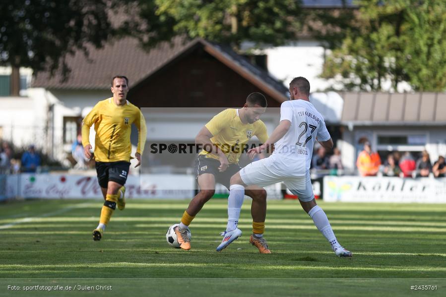 Fundamentum Sportpark, Karlburg, 14.09.2024, sport, action, BFV, Fussball, 11. Spieltag, Bayernliga Nord, HOF, TSV, SpVgg Bayern Hof, TSV Karlburg - Bild-ID: 2435761 Fundamentum Sportpark, Karlburg, 14.09.2024, sport, action, BFV, Fussball, 11. Spieltag, Bayernliga Nord, HOF, TSV, SpVgg Bayern Hof, TSV Karlburg - Bild-ID: 2435761