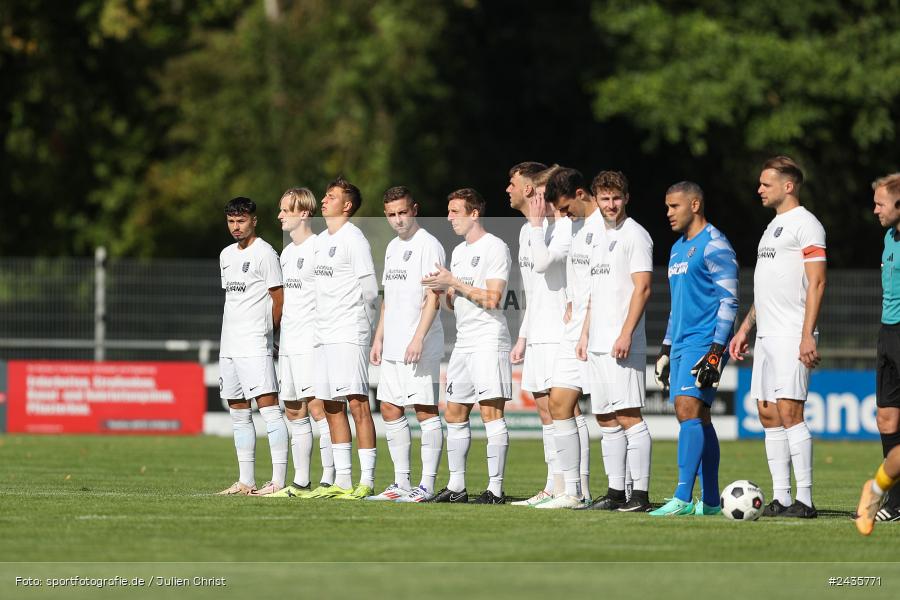 Fundamentum Sportpark, Karlburg, 14.09.2024, sport, action, BFV, Fussball, 11. Spieltag, Bayernliga Nord, HOF, TSV, SpVgg Bayern Hof, TSV Karlburg - Bild-ID: 2435771