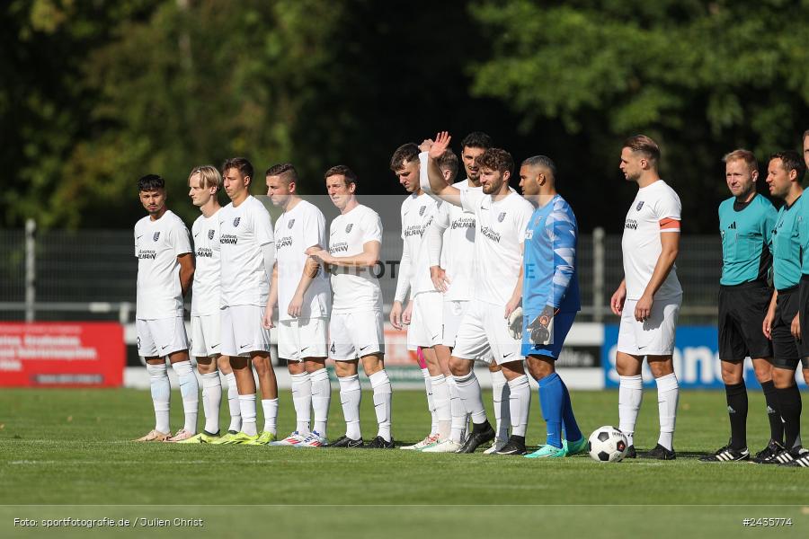 Fundamentum Sportpark, Karlburg, 14.09.2024, sport, action, BFV, Fussball, 11. Spieltag, Bayernliga Nord, HOF, TSV, SpVgg Bayern Hof, TSV Karlburg - Bild-ID: 2435774