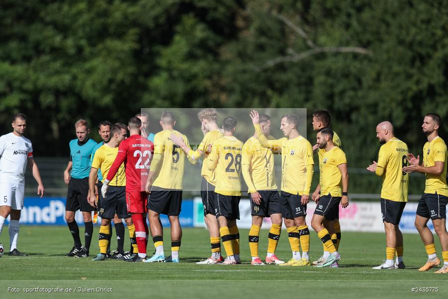 Fundamentum Sportpark, Karlburg, 14.09.2024, sport, action, BFV, Fussball, 11. Spieltag, Bayernliga Nord, HOF, TSV, SpVgg Bayern Hof, TSV Karlburg - Bild-ID: 2435775