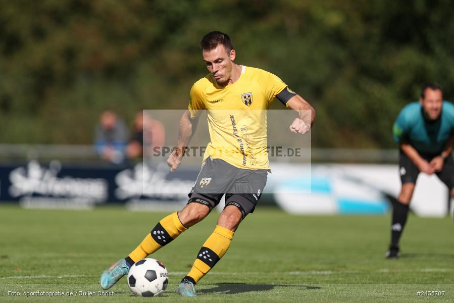 Fundamentum Sportpark, Karlburg, 14.09.2024, sport, action, BFV, Fussball, 11. Spieltag, Bayernliga Nord, HOF, TSV, SpVgg Bayern Hof, TSV Karlburg - Bild-ID: 2435787