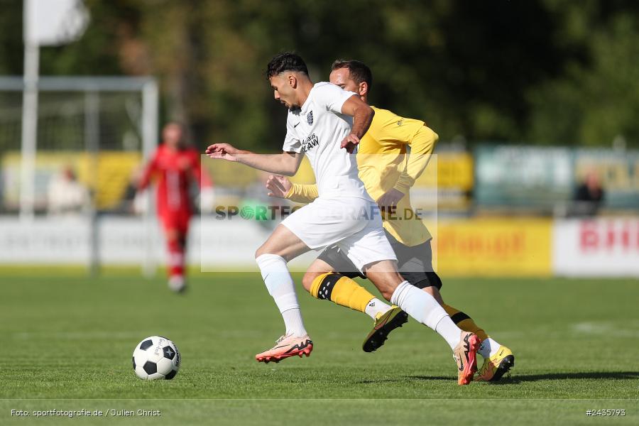 Fundamentum Sportpark, Karlburg, 14.09.2024, sport, action, BFV, Fussball, 11. Spieltag, Bayernliga Nord, HOF, TSV, SpVgg Bayern Hof, TSV Karlburg - Bild-ID: 2435793