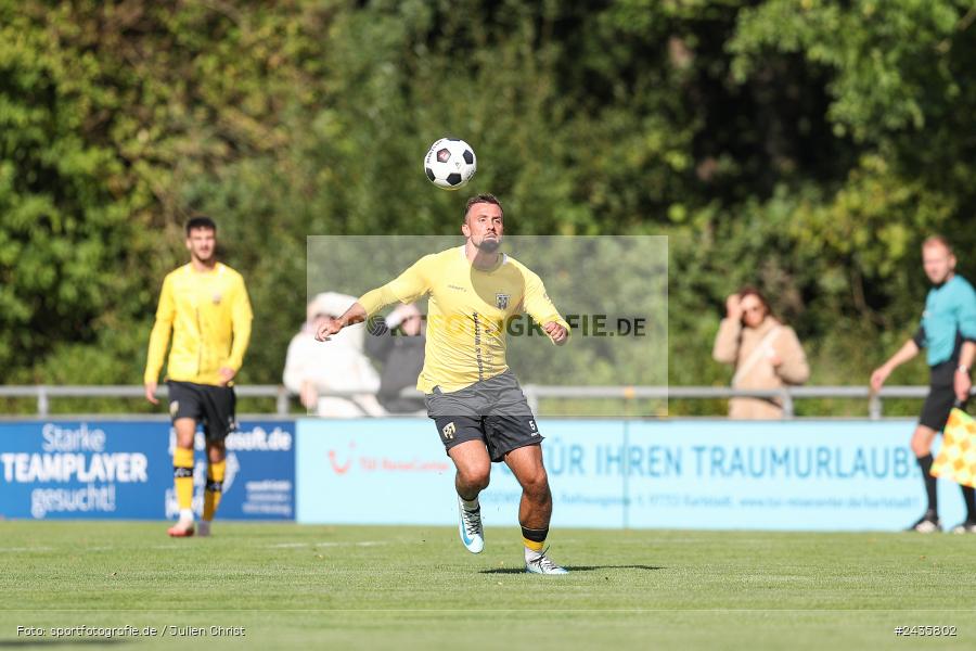 Fundamentum Sportpark, Karlburg, 14.09.2024, sport, action, BFV, Fussball, 11. Spieltag, Bayernliga Nord, HOF, TSV, SpVgg Bayern Hof, TSV Karlburg - Bild-ID: 2435802