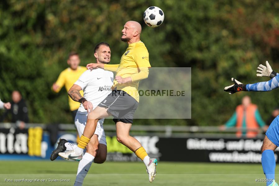 Fundamentum Sportpark, Karlburg, 14.09.2024, sport, action, BFV, Fussball, 11. Spieltag, Bayernliga Nord, HOF, TSV, SpVgg Bayern Hof, TSV Karlburg - Bild-ID: 2435805