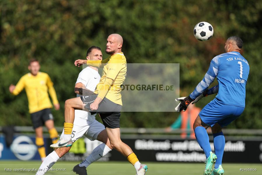 Fundamentum Sportpark, Karlburg, 14.09.2024, sport, action, BFV, Fussball, 11. Spieltag, Bayernliga Nord, HOF, TSV, SpVgg Bayern Hof, TSV Karlburg - Bild-ID: 2435806