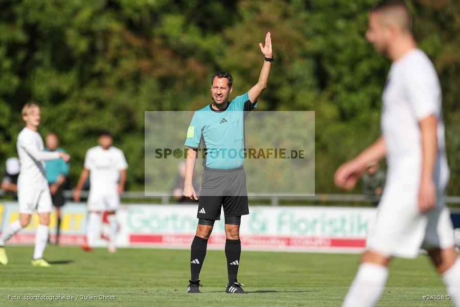 Fundamentum Sportpark, Karlburg, 14.09.2024, sport, action, BFV, Fussball, 11. Spieltag, Bayernliga Nord, HOF, TSV, SpVgg Bayern Hof, TSV Karlburg - Bild-ID: 2435812