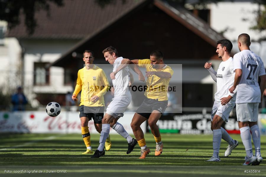 Fundamentum Sportpark, Karlburg, 14.09.2024, sport, action, BFV, Fussball, 11. Spieltag, Bayernliga Nord, HOF, TSV, SpVgg Bayern Hof, TSV Karlburg - Bild-ID: 2435814