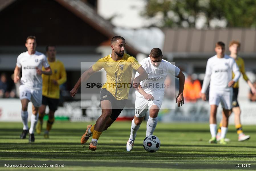 Fundamentum Sportpark, Karlburg, 14.09.2024, sport, action, BFV, Fussball, 11. Spieltag, Bayernliga Nord, HOF, TSV, SpVgg Bayern Hof, TSV Karlburg - Bild-ID: 2435817