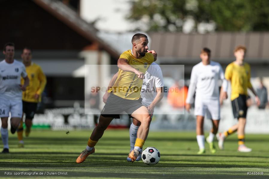 Fundamentum Sportpark, Karlburg, 14.09.2024, sport, action, BFV, Fussball, 11. Spieltag, Bayernliga Nord, HOF, TSV, SpVgg Bayern Hof, TSV Karlburg - Bild-ID: 2435818