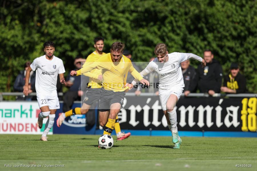Fundamentum Sportpark, Karlburg, 14.09.2024, sport, action, BFV, Fussball, 11. Spieltag, Bayernliga Nord, HOF, TSV, SpVgg Bayern Hof, TSV Karlburg - Bild-ID: 2435828