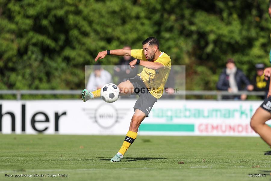 Fundamentum Sportpark, Karlburg, 14.09.2024, sport, action, BFV, Fussball, 11. Spieltag, Bayernliga Nord, HOF, TSV, SpVgg Bayern Hof, TSV Karlburg - Bild-ID: 2435835