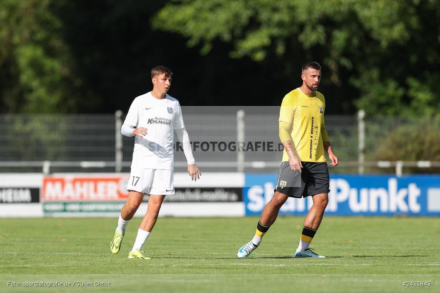 Fundamentum Sportpark, Karlburg, 14.09.2024, sport, action, BFV, Fussball, 11. Spieltag, Bayernliga Nord, HOF, TSV, SpVgg Bayern Hof, TSV Karlburg - Bild-ID: 2435843