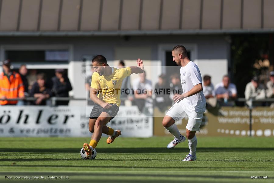 Fundamentum Sportpark, Karlburg, 14.09.2024, sport, action, BFV, Fussball, 11. Spieltag, Bayernliga Nord, HOF, TSV, SpVgg Bayern Hof, TSV Karlburg - Bild-ID: 2435848