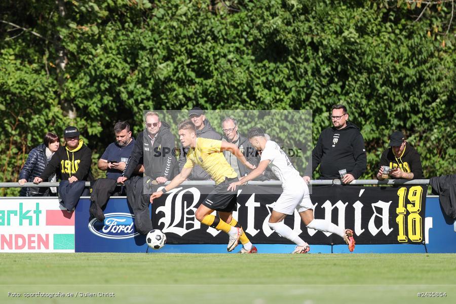 Fundamentum Sportpark, Karlburg, 14.09.2024, sport, action, BFV, Fussball, 11. Spieltag, Bayernliga Nord, HOF, TSV, SpVgg Bayern Hof, TSV Karlburg - Bild-ID: 2435854