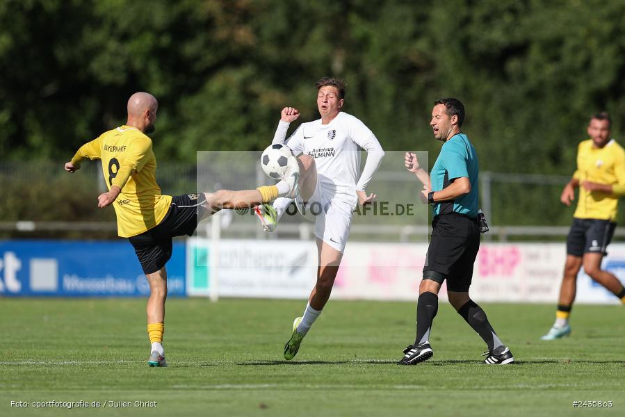 Fundamentum Sportpark, Karlburg, 14.09.2024, sport, action, BFV, Fussball, 11. Spieltag, Bayernliga Nord, HOF, TSV, SpVgg Bayern Hof, TSV Karlburg - Bild-ID: 2435863