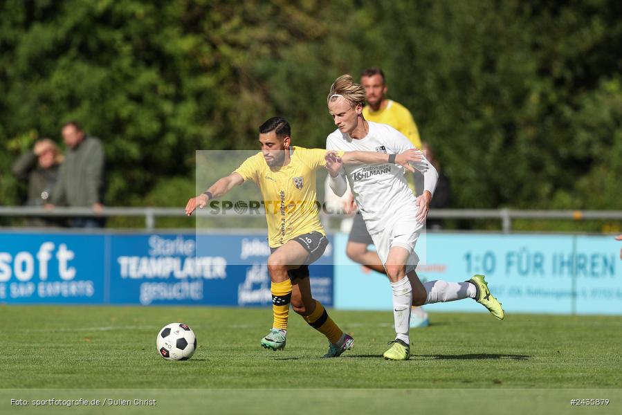 Fundamentum Sportpark, Karlburg, 14.09.2024, sport, action, BFV, Fussball, 11. Spieltag, Bayernliga Nord, HOF, TSV, SpVgg Bayern Hof, TSV Karlburg - Bild-ID: 2435879