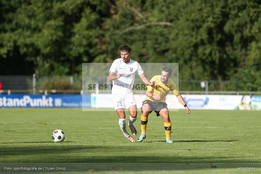 Fundamentum Sportpark, Karlburg, 14.09.2024, sport, action, BFV, Fussball, 11. Spieltag, Bayernliga Nord, HOF, TSV, SpVgg Bayern Hof, TSV Karlburg - Bild-ID: 2435884