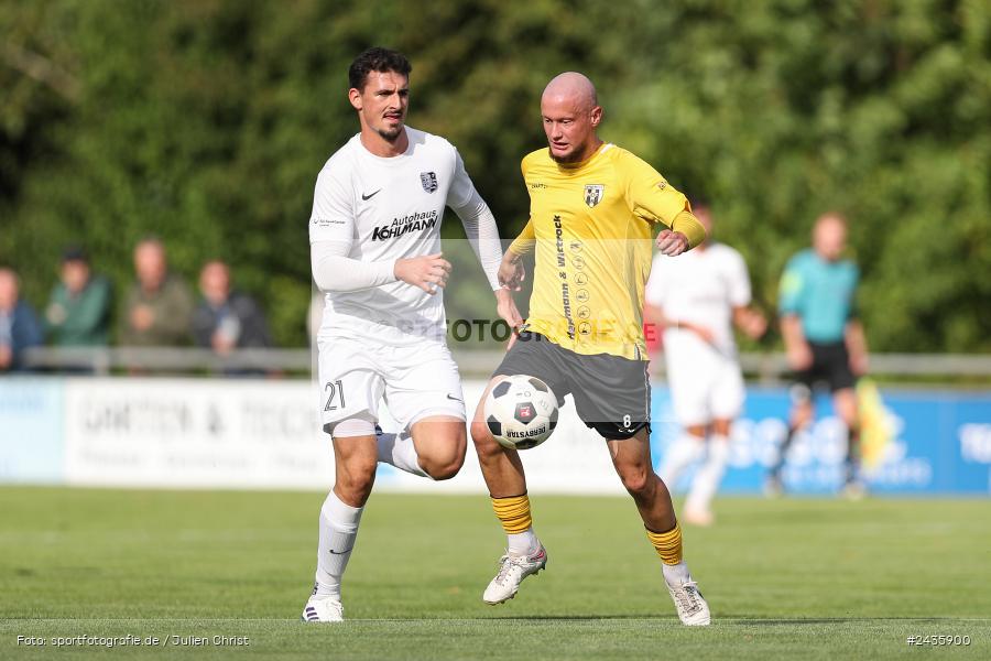 Fundamentum Sportpark, Karlburg, 14.09.2024, sport, action, BFV, Fussball, 11. Spieltag, Bayernliga Nord, HOF, TSV, SpVgg Bayern Hof, TSV Karlburg - Bild-ID: 2435900