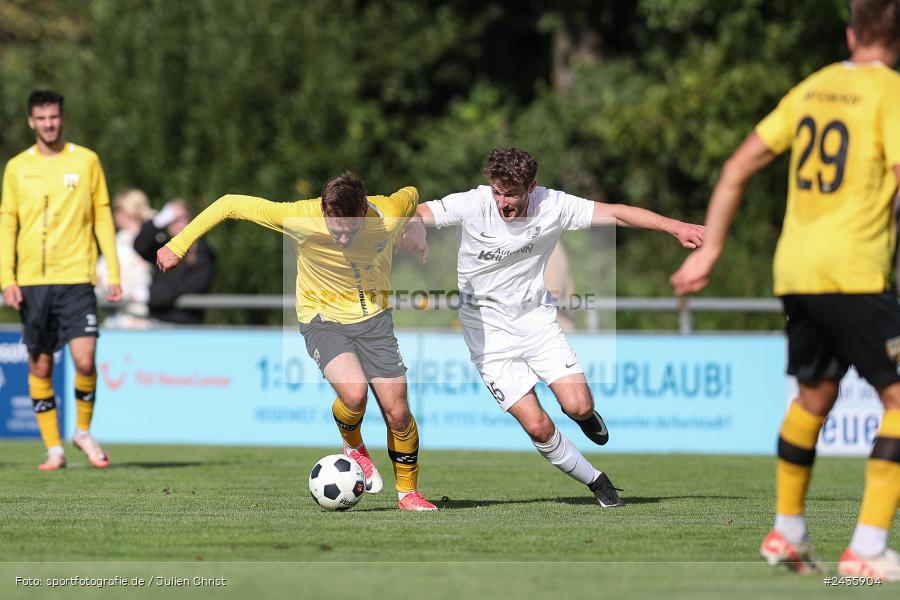 Fundamentum Sportpark, Karlburg, 14.09.2024, sport, action, BFV, Fussball, 11. Spieltag, Bayernliga Nord, HOF, TSV, SpVgg Bayern Hof, TSV Karlburg - Bild-ID: 2435904