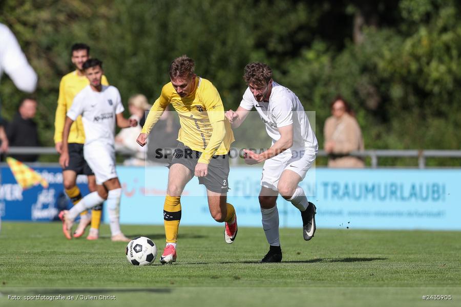Fundamentum Sportpark, Karlburg, 14.09.2024, sport, action, BFV, Fussball, 11. Spieltag, Bayernliga Nord, HOF, TSV, SpVgg Bayern Hof, TSV Karlburg - Bild-ID: 2435905
