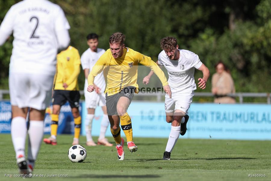 Fundamentum Sportpark, Karlburg, 14.09.2024, sport, action, BFV, Fussball, 11. Spieltag, Bayernliga Nord, HOF, TSV, SpVgg Bayern Hof, TSV Karlburg - Bild-ID: 2435906