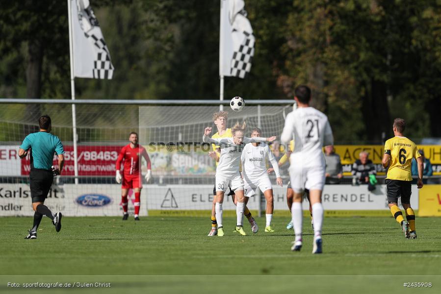 Fundamentum Sportpark, Karlburg, 14.09.2024, sport, action, BFV, Fussball, 11. Spieltag, Bayernliga Nord, HOF, TSV, SpVgg Bayern Hof, TSV Karlburg - Bild-ID: 2435908 Fundamentum Sportpark, Karlburg, 14.09.2024, sport, action, BFV, Fussball, 11. Spieltag, Bayernliga Nord, HOF, TSV, SpVgg Bayern Hof, TSV Karlburg - Bild-ID: 2435908