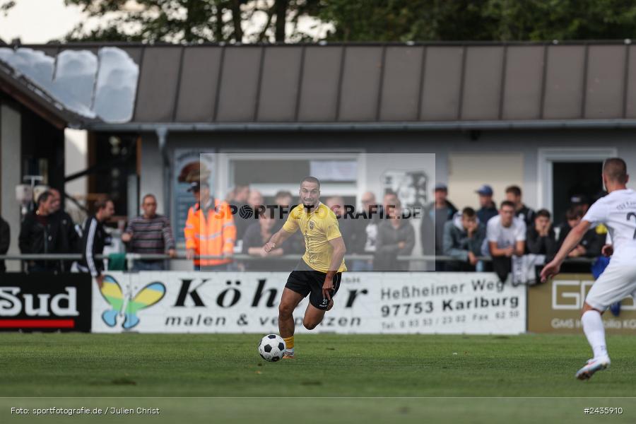 Fundamentum Sportpark, Karlburg, 14.09.2024, sport, action, BFV, Fussball, 11. Spieltag, Bayernliga Nord, HOF, TSV, SpVgg Bayern Hof, TSV Karlburg - Bild-ID: 2435910 Fundamentum Sportpark, Karlburg, 14.09.2024, sport, action, BFV, Fussball, 11. Spieltag, Bayernliga Nord, HOF, TSV, SpVgg Bayern Hof, TSV Karlburg - Bild-ID: 2435910