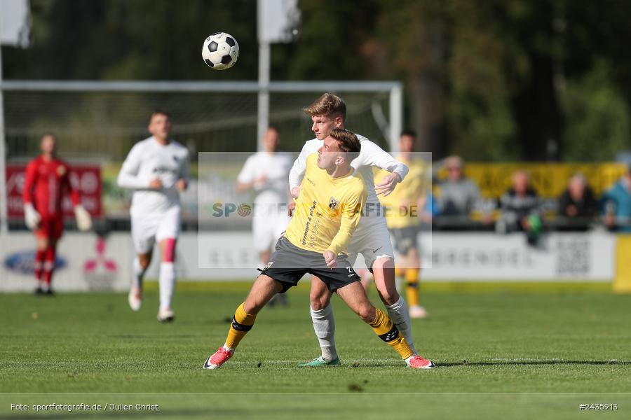 Fundamentum Sportpark, Karlburg, 14.09.2024, sport, action, BFV, Fussball, 11. Spieltag, Bayernliga Nord, HOF, TSV, SpVgg Bayern Hof, TSV Karlburg - Bild-ID: 2435913 Fundamentum Sportpark, Karlburg, 14.09.2024, sport, action, BFV, Fussball, 11. Spieltag, Bayernliga Nord, HOF, TSV, SpVgg Bayern Hof, TSV Karlburg - Bild-ID: 2435913