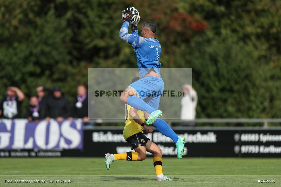 Fundamentum Sportpark, Karlburg, 14.09.2024, sport, action, BFV, Fussball, 11. Spieltag, Bayernliga Nord, HOF, TSV, SpVgg Bayern Hof, TSV Karlburg - Bild-ID: 2435916 Fundamentum Sportpark, Karlburg, 14.09.2024, sport, action, BFV, Fussball, 11. Spieltag, Bayernliga Nord, HOF, TSV, SpVgg Bayern Hof, TSV Karlburg - Bild-ID: 2435916