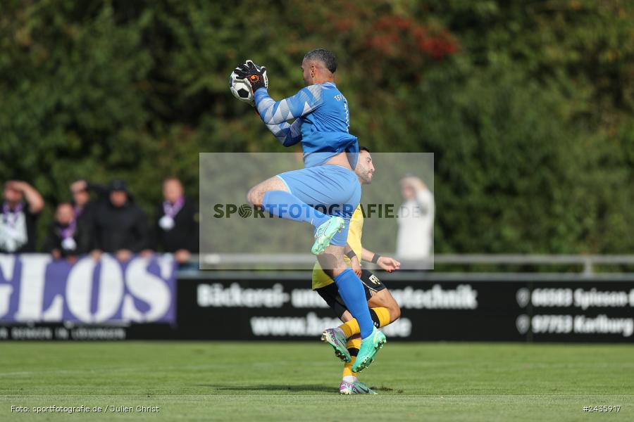Fundamentum Sportpark, Karlburg, 14.09.2024, sport, action, BFV, Fussball, 11. Spieltag, Bayernliga Nord, HOF, TSV, SpVgg Bayern Hof, TSV Karlburg - Bild-ID: 2435917 Fundamentum Sportpark, Karlburg, 14.09.2024, sport, action, BFV, Fussball, 11. Spieltag, Bayernliga Nord, HOF, TSV, SpVgg Bayern Hof, TSV Karlburg - Bild-ID: 2435917