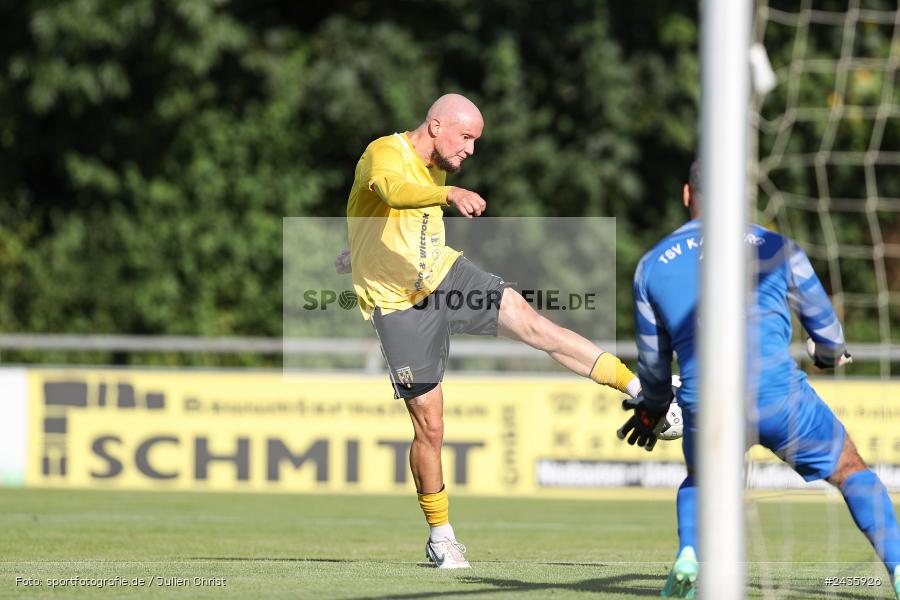 Fundamentum Sportpark, Karlburg, 14.09.2024, sport, action, BFV, Fussball, 11. Spieltag, Bayernliga Nord, HOF, TSV, SpVgg Bayern Hof, TSV Karlburg - Bild-ID: 2435926 Fundamentum Sportpark, Karlburg, 14.09.2024, sport, action, BFV, Fussball, 11. Spieltag, Bayernliga Nord, HOF, TSV, SpVgg Bayern Hof, TSV Karlburg - Bild-ID: 2435926