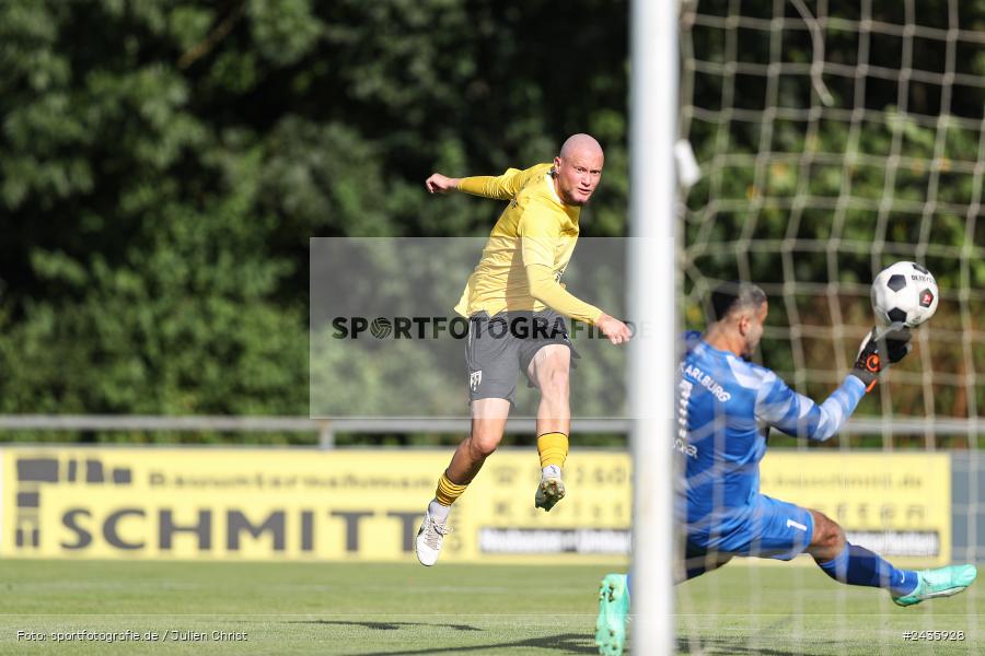 Fundamentum Sportpark, Karlburg, 14.09.2024, sport, action, BFV, Fussball, 11. Spieltag, Bayernliga Nord, HOF, TSV, SpVgg Bayern Hof, TSV Karlburg - Bild-ID: 2435928 Fundamentum Sportpark, Karlburg, 14.09.2024, sport, action, BFV, Fussball, 11. Spieltag, Bayernliga Nord, HOF, TSV, SpVgg Bayern Hof, TSV Karlburg - Bild-ID: 2435928