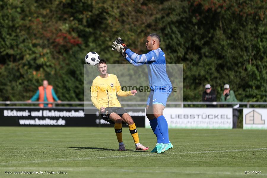 Fundamentum Sportpark, Karlburg, 14.09.2024, sport, action, BFV, Fussball, 11. Spieltag, Bayernliga Nord, HOF, TSV, SpVgg Bayern Hof, TSV Karlburg - Bild-ID: 2435934 Fundamentum Sportpark, Karlburg, 14.09.2024, sport, action, BFV, Fussball, 11. Spieltag, Bayernliga Nord, HOF, TSV, SpVgg Bayern Hof, TSV Karlburg - Bild-ID: 2435934