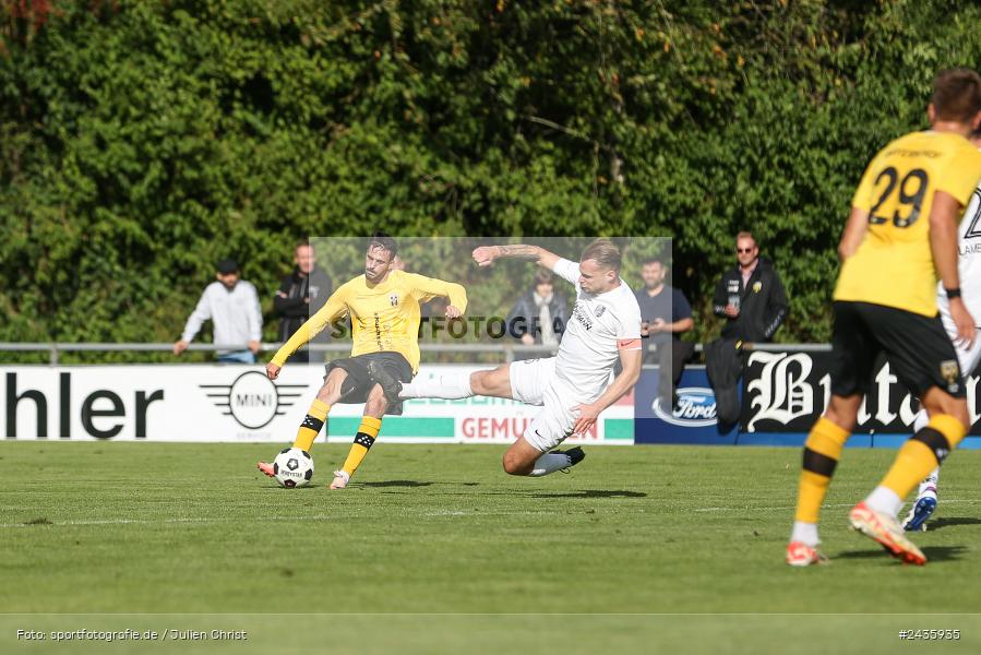 Fundamentum Sportpark, Karlburg, 14.09.2024, sport, action, BFV, Fussball, 11. Spieltag, Bayernliga Nord, HOF, TSV, SpVgg Bayern Hof, TSV Karlburg - Bild-ID: 2435935 Fundamentum Sportpark, Karlburg, 14.09.2024, sport, action, BFV, Fussball, 11. Spieltag, Bayernliga Nord, HOF, TSV, SpVgg Bayern Hof, TSV Karlburg - Bild-ID: 2435935