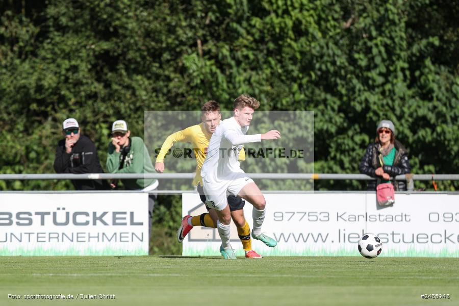 Fundamentum Sportpark, Karlburg, 14.09.2024, sport, action, BFV, Fussball, 11. Spieltag, Bayernliga Nord, HOF, TSV, SpVgg Bayern Hof, TSV Karlburg - Bild-ID: 2435943
