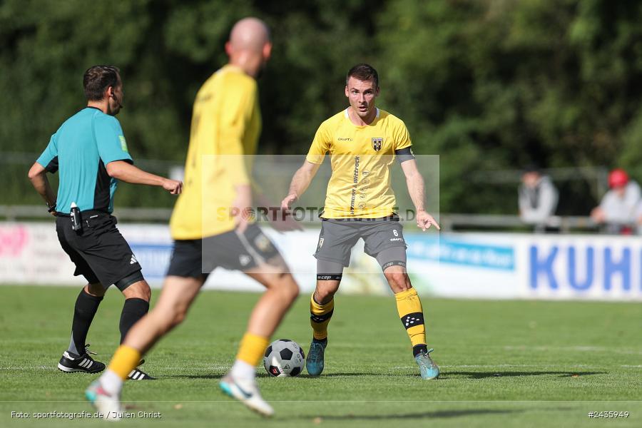 Fundamentum Sportpark, Karlburg, 14.09.2024, sport, action, BFV, Fussball, 11. Spieltag, Bayernliga Nord, HOF, TSV, SpVgg Bayern Hof, TSV Karlburg - Bild-ID: 2435949