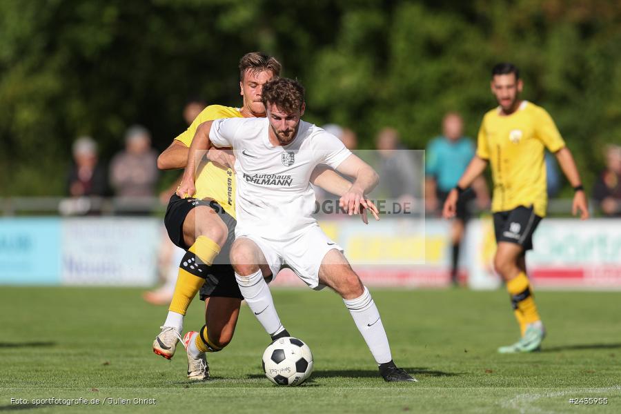Fundamentum Sportpark, Karlburg, 14.09.2024, sport, action, BFV, Fussball, 11. Spieltag, Bayernliga Nord, HOF, TSV, SpVgg Bayern Hof, TSV Karlburg - Bild-ID: 2435955