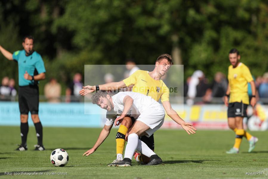 Fundamentum Sportpark, Karlburg, 14.09.2024, sport, action, BFV, Fussball, 11. Spieltag, Bayernliga Nord, HOF, TSV, SpVgg Bayern Hof, TSV Karlburg - Bild-ID: 2435957
