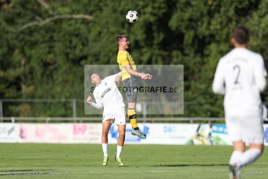 Fundamentum Sportpark, Karlburg, 14.09.2024, sport, action, BFV, Fussball, 11. Spieltag, Bayernliga Nord, HOF, TSV, SpVgg Bayern Hof, TSV Karlburg - Bild-ID: 2435958