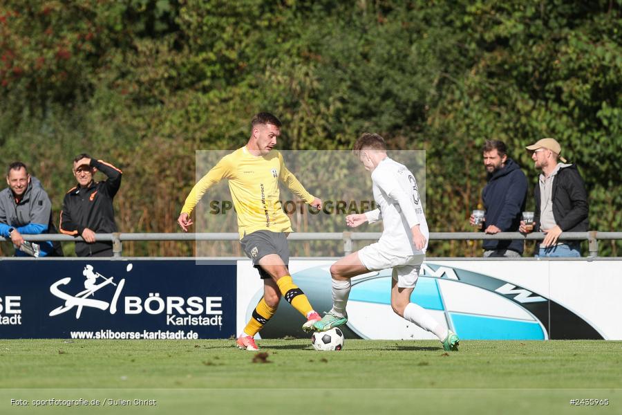 Fundamentum Sportpark, Karlburg, 14.09.2024, sport, action, BFV, Fussball, 11. Spieltag, Bayernliga Nord, HOF, TSV, SpVgg Bayern Hof, TSV Karlburg - Bild-ID: 2435965