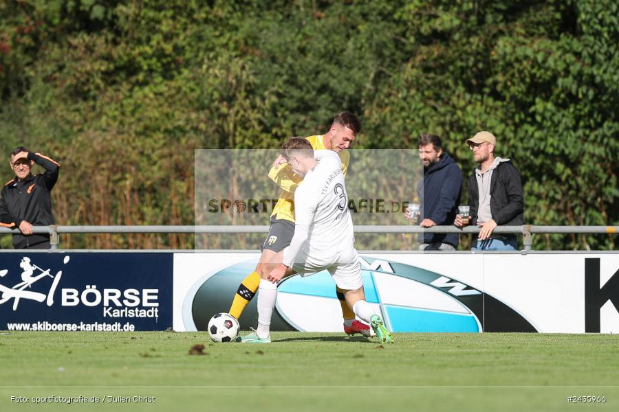 Fundamentum Sportpark, Karlburg, 14.09.2024, sport, action, BFV, Fussball, 11. Spieltag, Bayernliga Nord, HOF, TSV, SpVgg Bayern Hof, TSV Karlburg - Bild-ID: 2435966