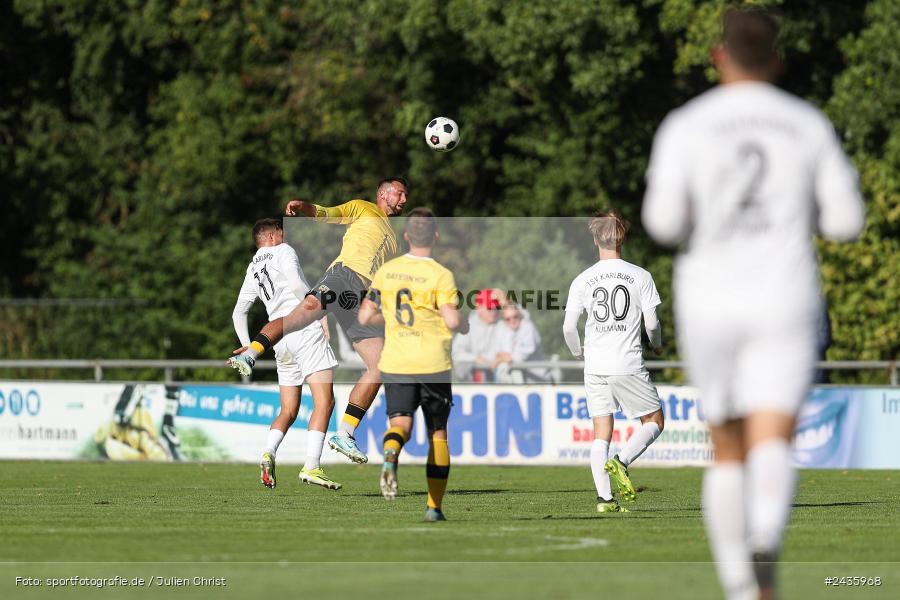 Fundamentum Sportpark, Karlburg, 14.09.2024, sport, action, BFV, Fussball, 11. Spieltag, Bayernliga Nord, HOF, TSV, SpVgg Bayern Hof, TSV Karlburg - Bild-ID: 2435968